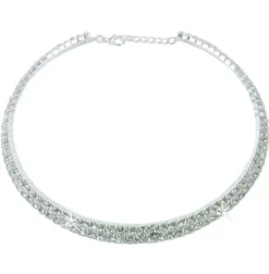 Strass Collier Brilliance 2-Reihig