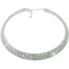 Strass Collier Brilliance 3-Reihig