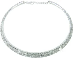 Strass Collier Brilliance 2-Reihig