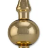 Thüringer Glasdesign Weihnachtsbaum Doppelspitze 31 cm - Gold - A036-0303-999