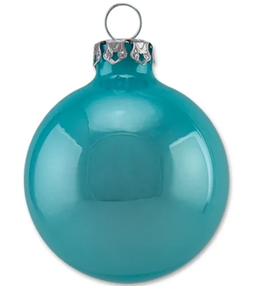 Thüringer Glasdesign Weihnachtskugel-Set 16-tlg. - Pastell mit Glitzer Dekor Lustige Schneemänner -