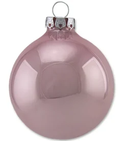 Thüringer Glasdesign Weihnachtskugel-Set 16-tlg. - Pastell mit Glitzer Dekor Lustige Schneemänner -