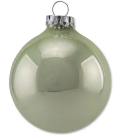 Thüringer Glasdesign Weihnachtskugel-Set 16-tlg. - Pastell mit Glitzer Dekor Lustige Schneemänner -