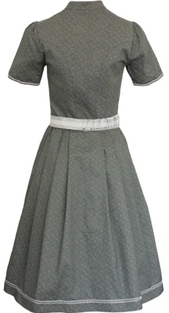 Trachten Deiser Damen Dirndl Nina D822020 - Anthrazit Grau 65cm