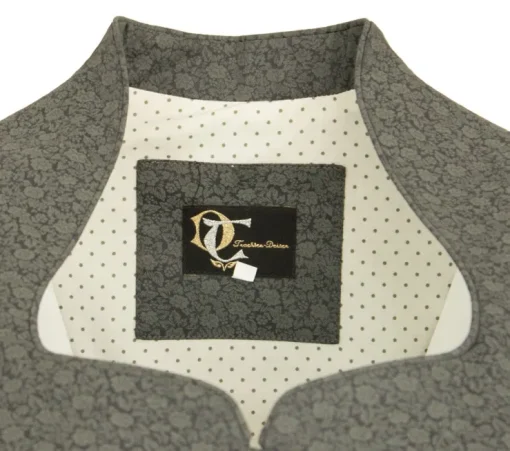 Trachten Deiser Damen Dirndl Nina D822020 - Anthrazit Grau 65cm