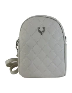 Trachten Handtasche "Emma" - Dirndl Umhängetasche | Hellgrau