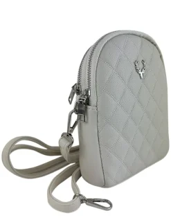 Trachten Handtasche "Emma" - Dirndl Umhängetasche | Hellgrau