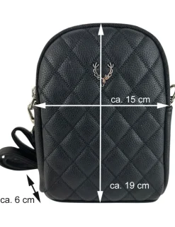 Trachten Handtasche "Emma" - Dirndl Umhängetasche | Hellgrau