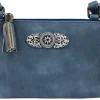 Trachten Handtasche "Sofia" - Dirndl Umhängetasche | Dunkelblau