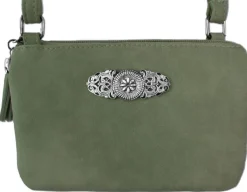 Trachten Handtasche "Sofia" - Dirndl Umhängetasche | Dunkelgrün