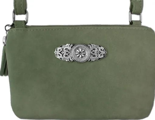 Trachten Handtasche "Sofia" - Dirndl Umhängetasche | Dunkelgrün
