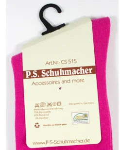 Trachten Kniestrümpfe mit Schleife für Damen | Pink