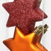 Weihnachtskugeln MilleFiori Kunststoff | Sterne Ø 6cm / 8Stk.