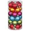 Weihnachtskugeln MilleFiori aus Glas | Ø 4cm / 30Stk.