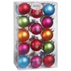 Weihnachtskugeln MilleFiori aus Glas - verziert | Ø 6cm / 28Stk.